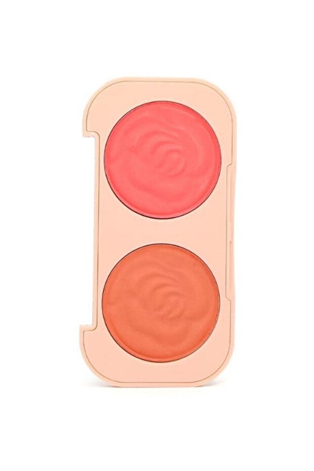 Rose Pink You 2-Piece Blush Palette - Intensely Pigmented Natural Matte Double Blush No:1