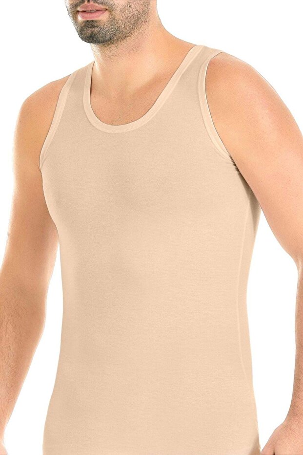 قميص داخلي رجالي من مودال، عبوة من 3 قطع