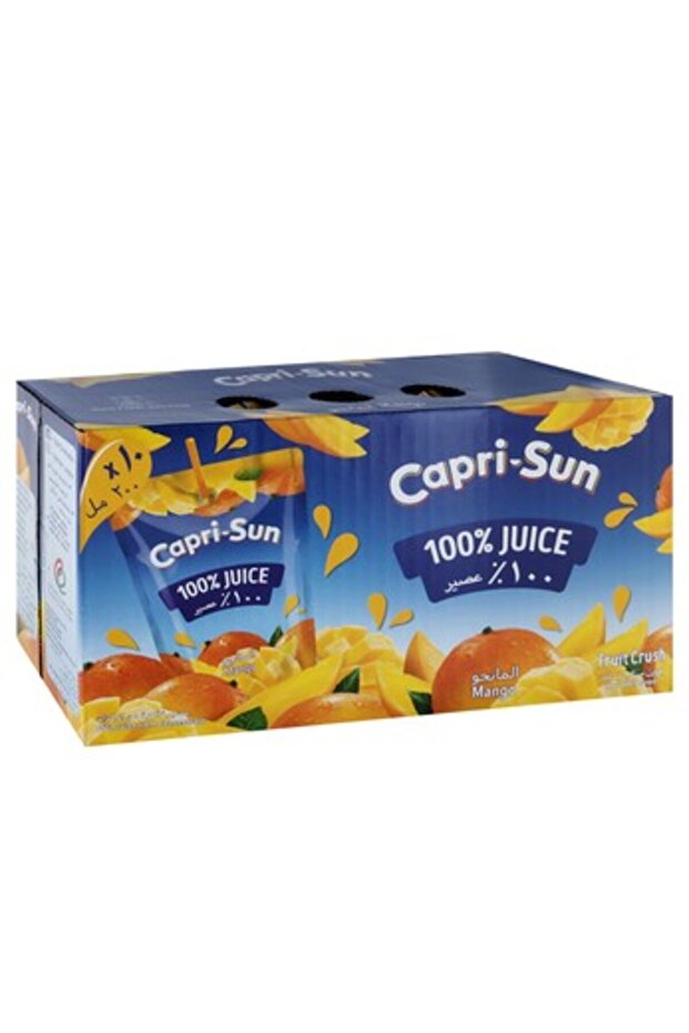Capri Sun Mango 100% Fruit Crush 10 x 200Ml