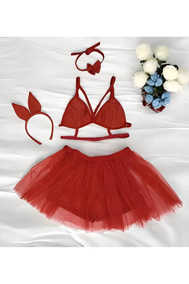 طقم "Bunny Set" – لانجري كوسبلاي جريء