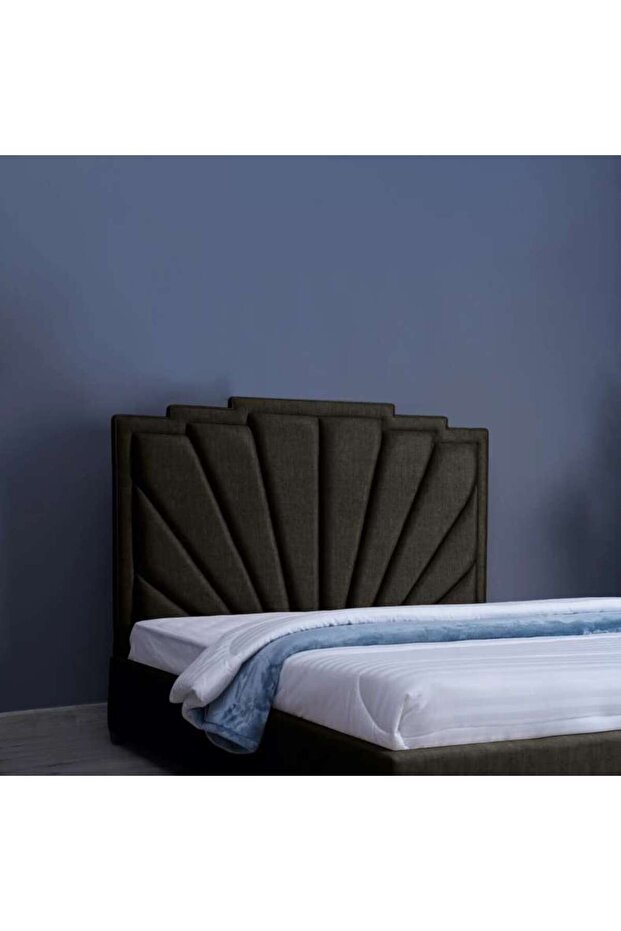 URANUS HEADBOARD CHANEL LIGHT BROWN L-180 : H-125 CM