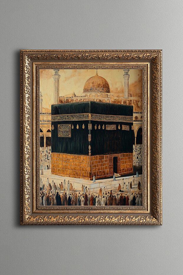 كابي - لوحة مزخرفة بتصميم عتيق - موديل سميك