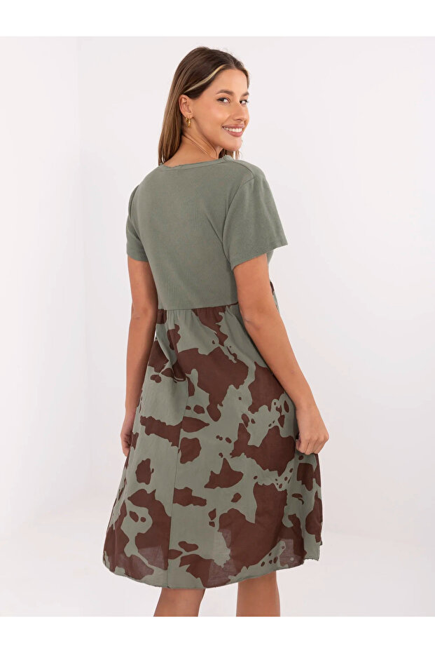 Rochie Dama Khaki - 1