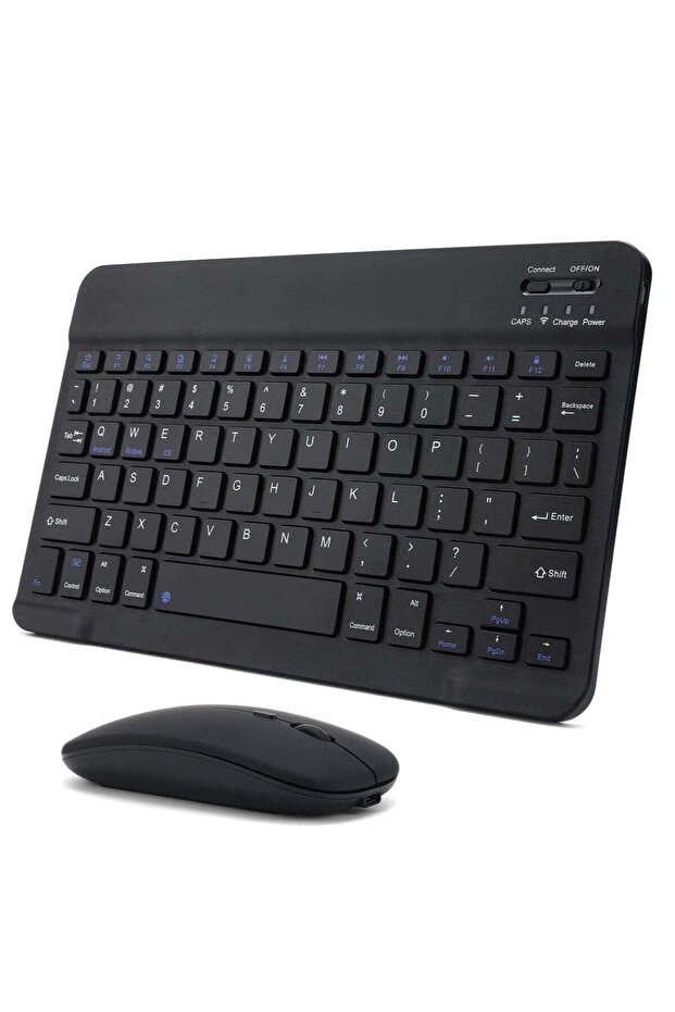 Rechargeable Bluetooth Keyboard and Mouse Combo Ultra-Slim Portable Compact Wireless Mouse Keyboard Set