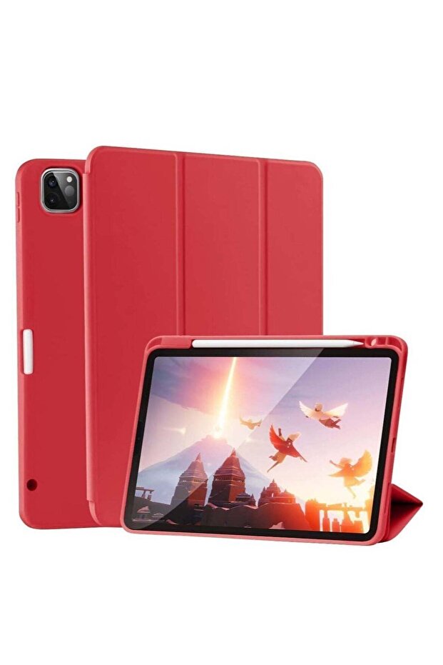 Case for iPad Pro 11 Inch 2021/2020 with Pencil Holder, Slim Trifold Stand, Smart Protective Cover