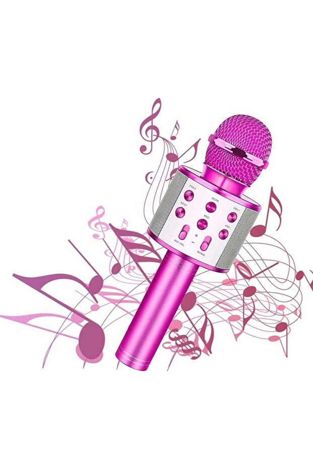 Wireless Bluetooth Karaoke Microphone Machine,Portable Handheld Karaoke Bluetooth Handheld Kara