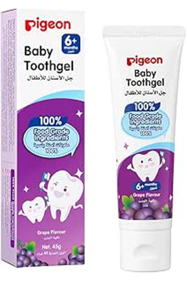PIG BABY TOOTHGEL GRAPE 6M+ 45G: 3118