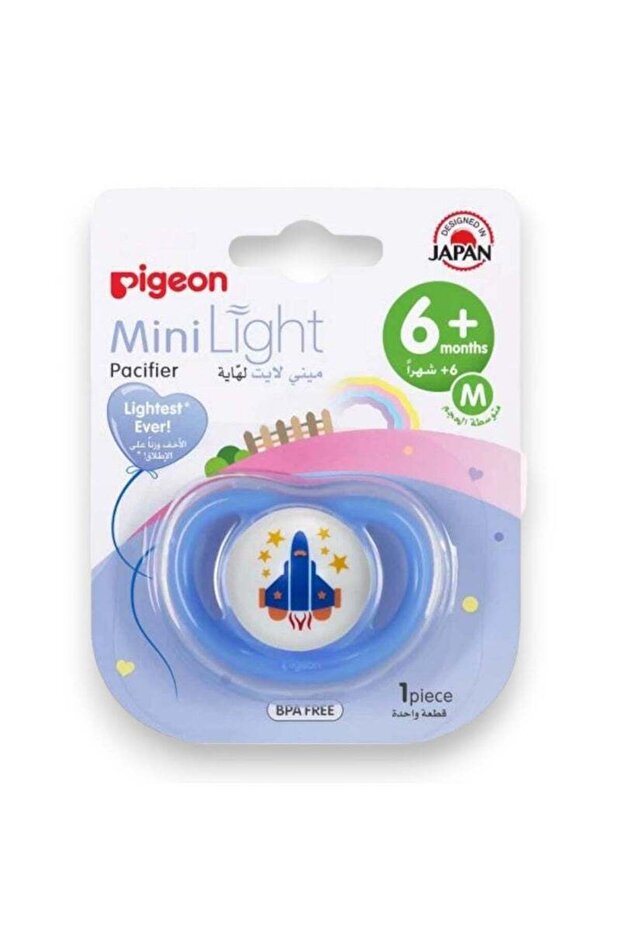 PIG MINI LIGHT PACIFIER 6M+ M 79907 1S: 3025