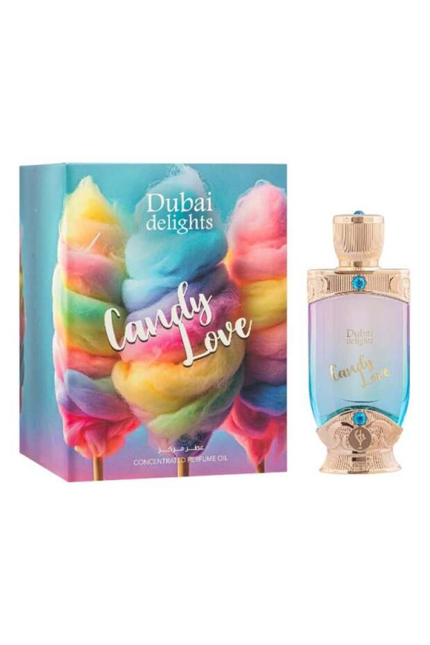 عطر زيتي مركز كاندي لوف نسائي من حامدي - 20 مل