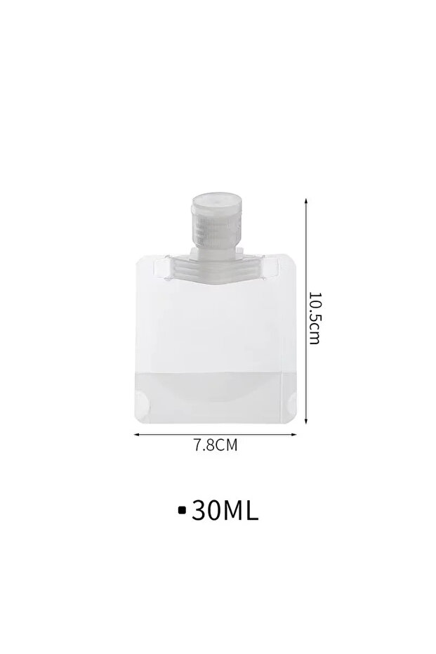 10Pcs 30ML 10cs 30/50/100ML Thickened Travel Subpackage Cosmetic Lotion Shower Gel Shampoo Portable