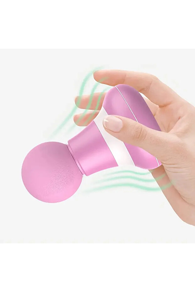 جهاز تدليك محمول صغير من DUTRIEUX PINK SET للعضلات العميقة بتقنية الطرق، مناسب للرياضيين