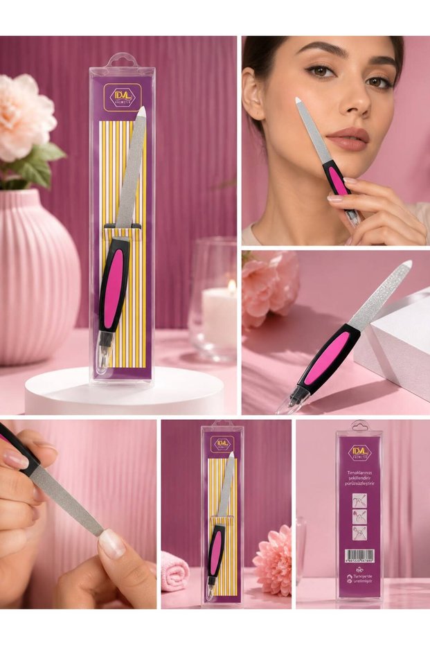 Nail File (Pink-Black)