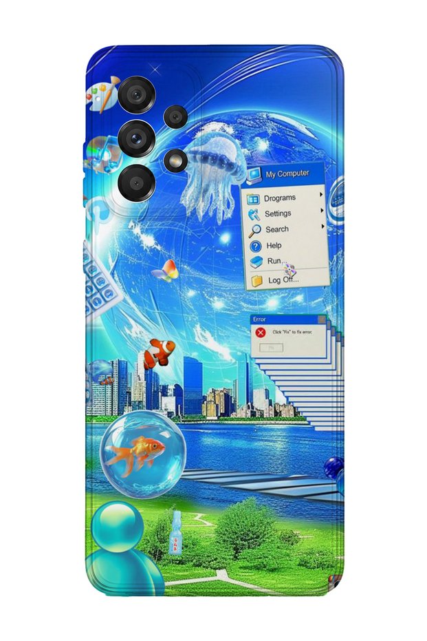 Samsung Galaxy A52 Compatible Printed Transparent Phone Case | Collection: Aeroglass Mirage