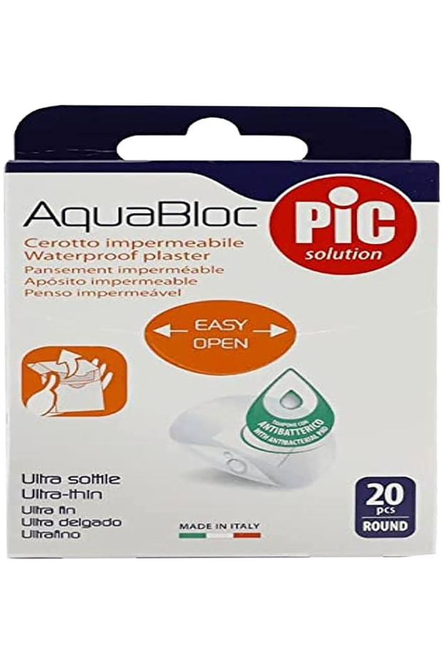 Plaster Aqua Bloc Ultra Thin Transparent 20 pcs