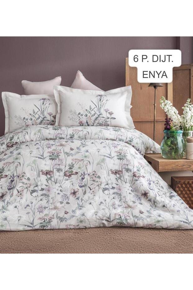 Digital Printed Cotton Satin Double Duvet Cover Set Enya