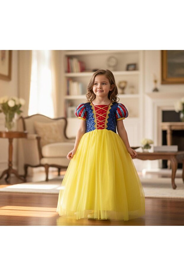 Girl's Sequined Princess Costume