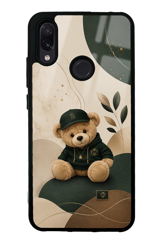 Xiaomi Redmi Note 7 Forest Teddy Design Glossy Phone Case