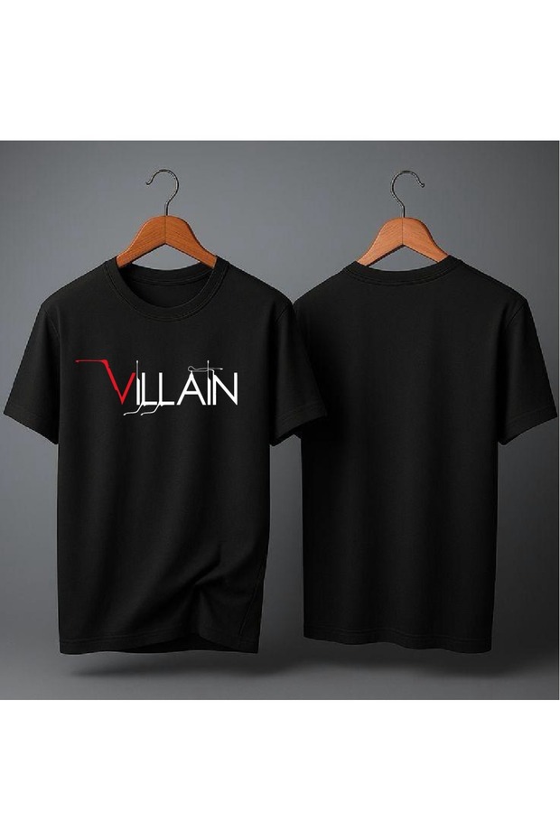 Villain Printed Oversized T-Shirt