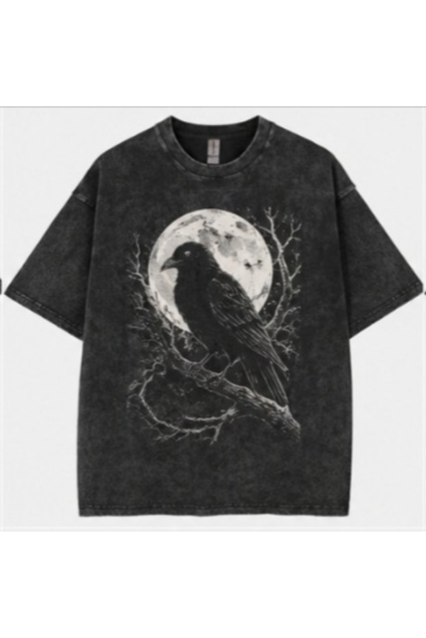 Calle Unisex Colorful Oversize Printed T-Shirt Streetwear Comfortable Fit Daily Premium