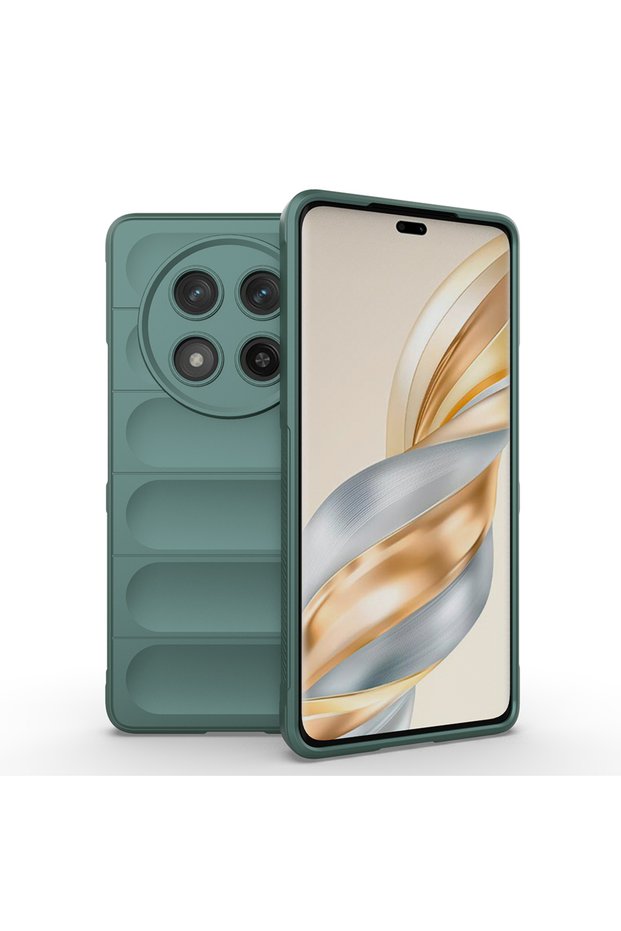 Honor Magic 7 Lite Case with Camera Protection Flexible Silicone Finger Strip Gzst