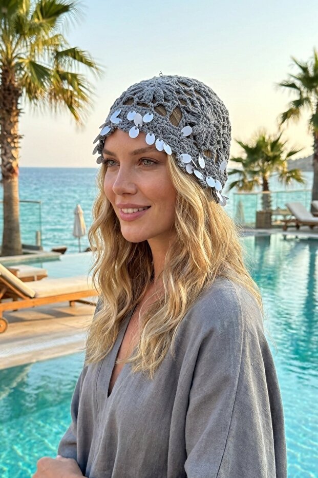 Bella Pul Detailed Bohemian Beret