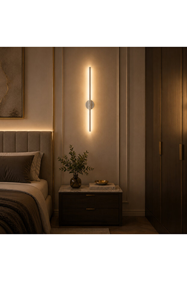 Tt079-By-Elk-Apl 70 cm (with 3 Color Lights) Matte White Electric Wall Sconce
