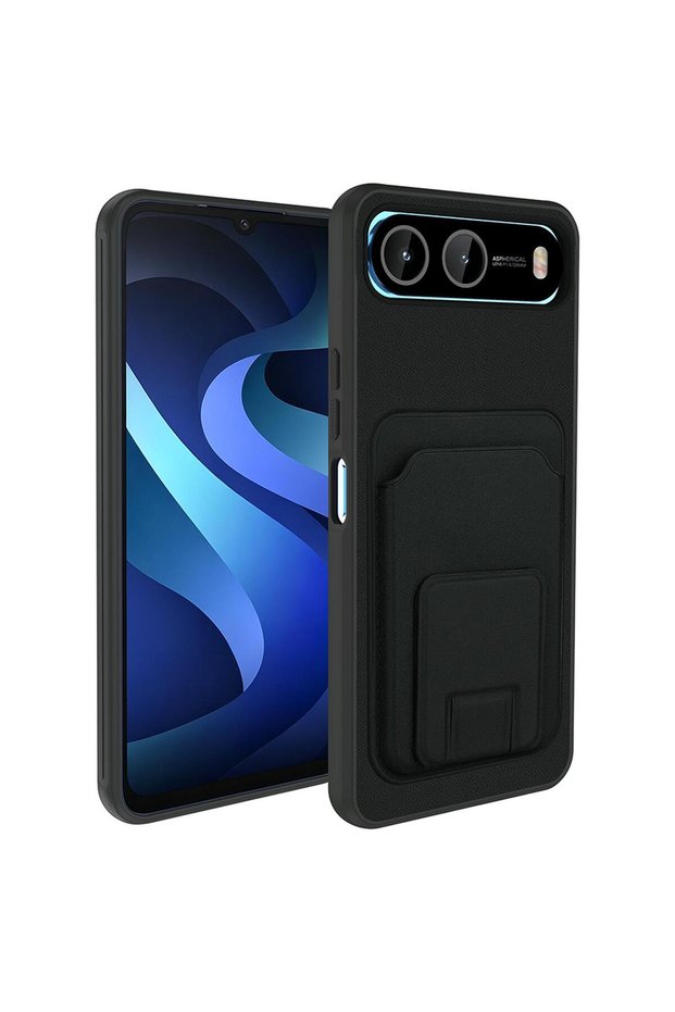 Tecno Spark 40 5g Compatible Case Pocketpro Litchi Black