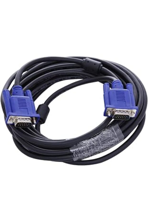 VGA Cable 5 Meter Blue Head Male to Male