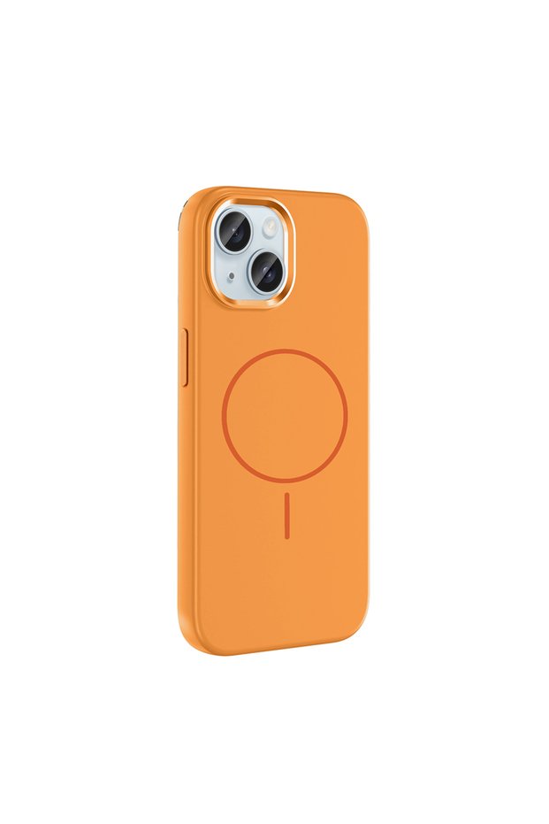 iPhone 13 Case Slim Magsafe Ring Camera Raised Silicone Senk