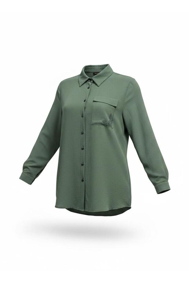 Comfortable Fit Shirt with Cotton Pockets