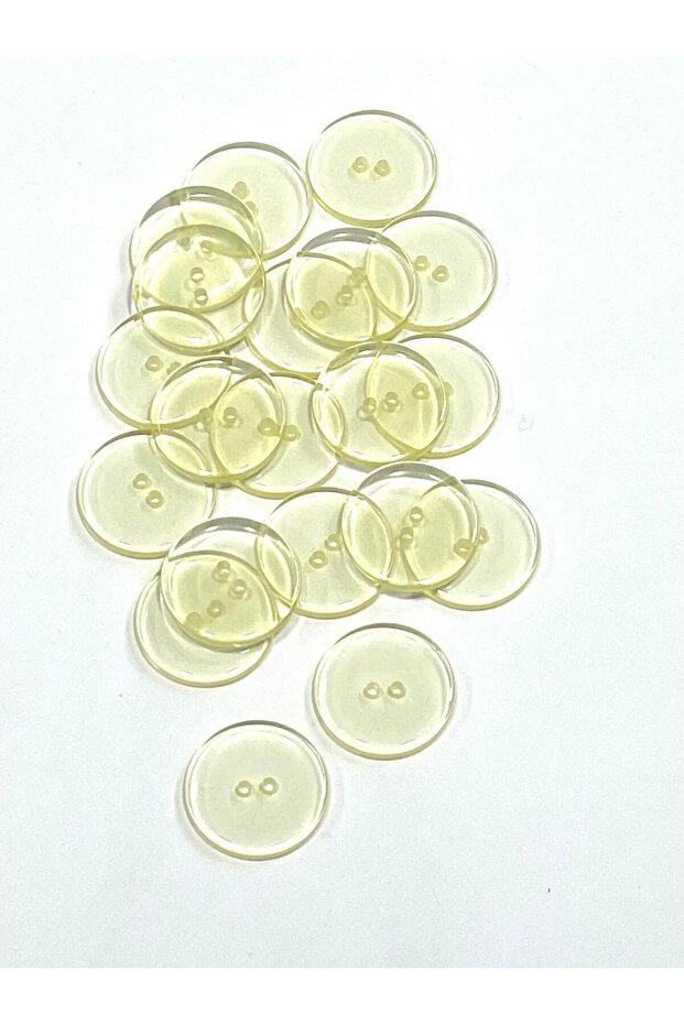 Transparent Button Hidden Snap Button / Quilt Duvet Button / Transparent 20 Pieces / 2.5 cm