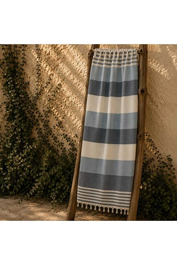 Soft Stripe Akyaka Peshtamal - Colorful - 90X170 cm