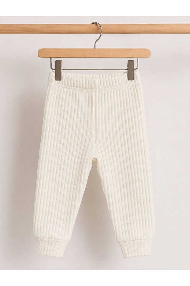 H&C 100% Cotton Openwork Baby Single Bottom Pants 0-36 Months Soft Textured Flexible Waist