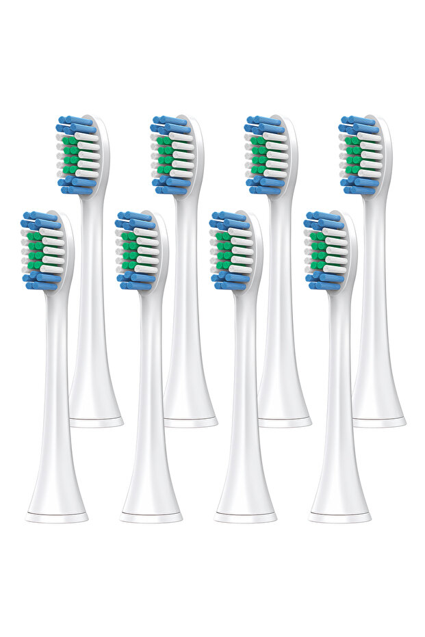 White-8 Pcs Compatible with Philips Sonicare Electric Toothbrush Replacement Brush Heads, Profession