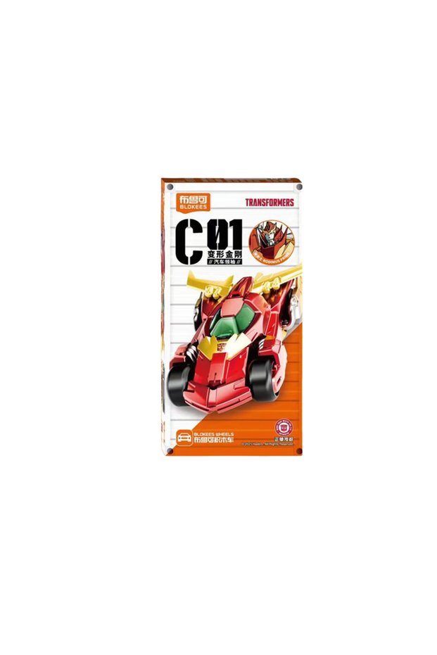 VO1 Random 1 BLOKEES WHEELS Original C01 C02 C03 Transformers Toy Car Optimus Prime Truck Head Rodim