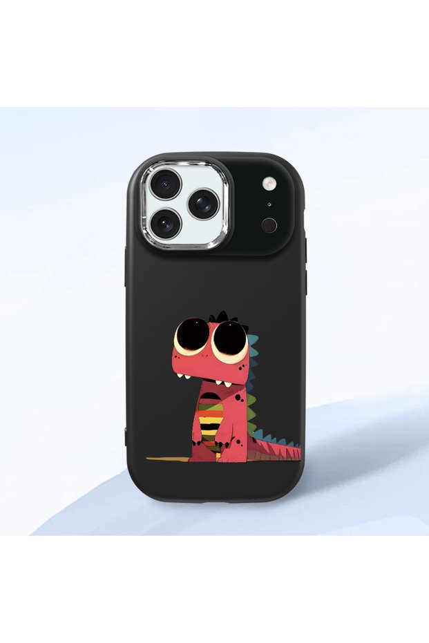 Black Silicone Case Compatible with iPhone 17 Pro with Shock-Absorbing Camera Protections