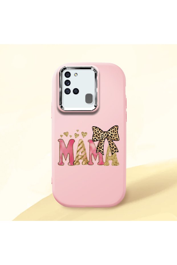 Pink Silicone Case with Shock-Absorbing Camera Protections Compatible with Samsung Galaxy A21S