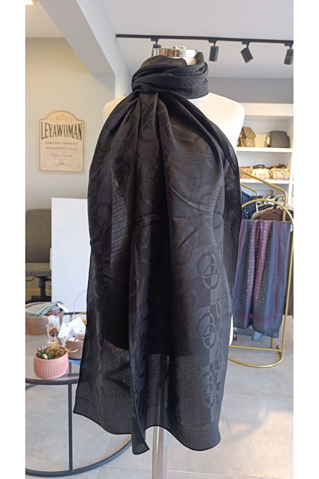 Noura Scarf Cotton Lyocell Shawl Diamond Ori̇n