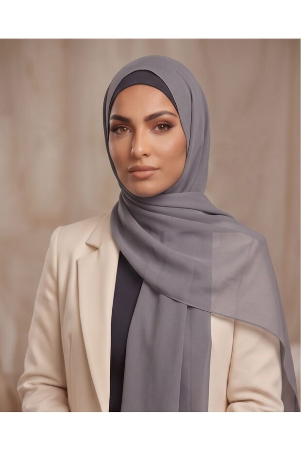 شال قطني حريري مسطح