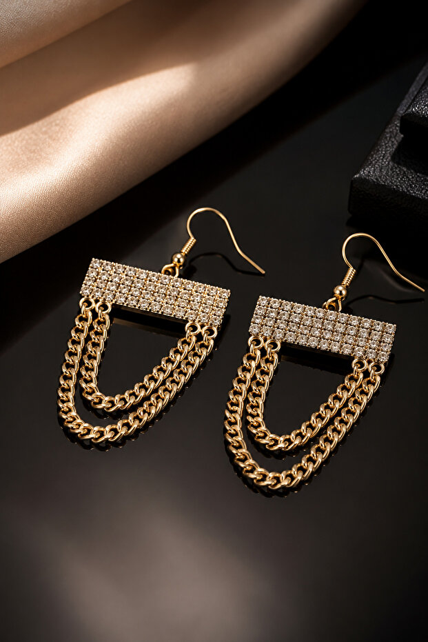Jewelled Zircon Earrings