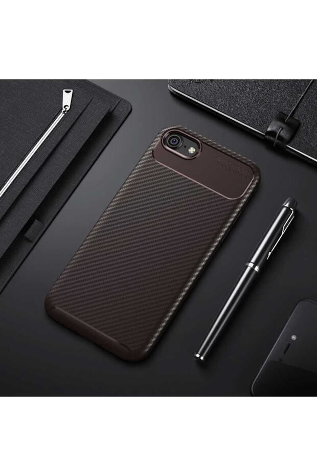 Case Carbon Design Cover for iPhone 7 Compatible Mobile Phone