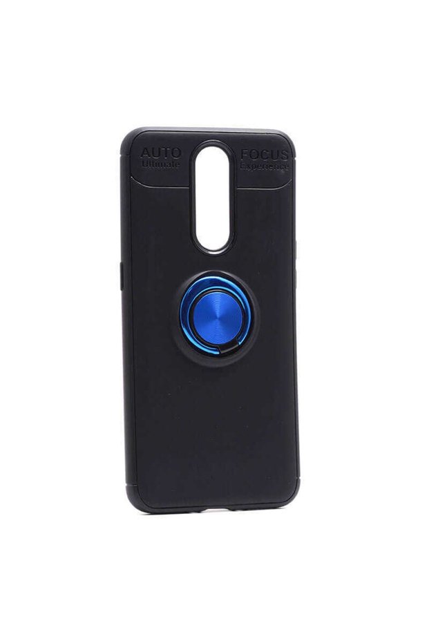 Silicone Ravel Cover with Rotatable Ring Stand for Oppo Rx17 Pro Compatible Mobile Phone
