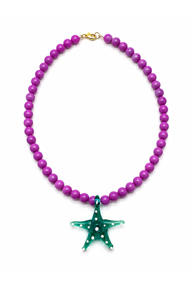 Murano Glass Design Necklace Burcu's Collection