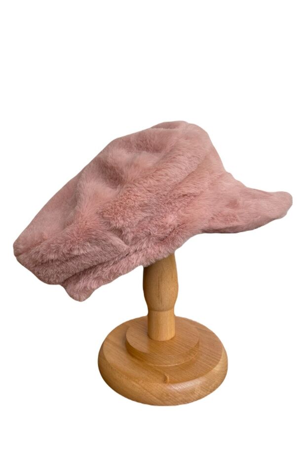 Women's Soft Plush Captain Fur Hat