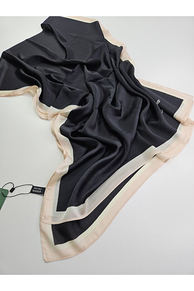 Luxury Voile Silk Shawl Hijab Foulard Scarf Shawl Plain Pattern 70 X 180 cm