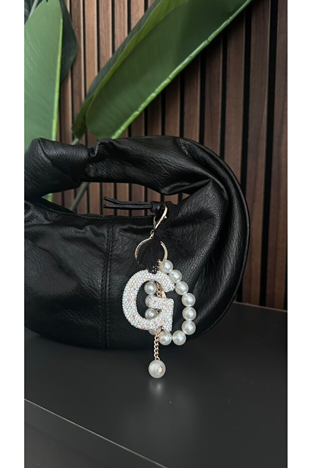 Letter g Bag Charm and Keychain