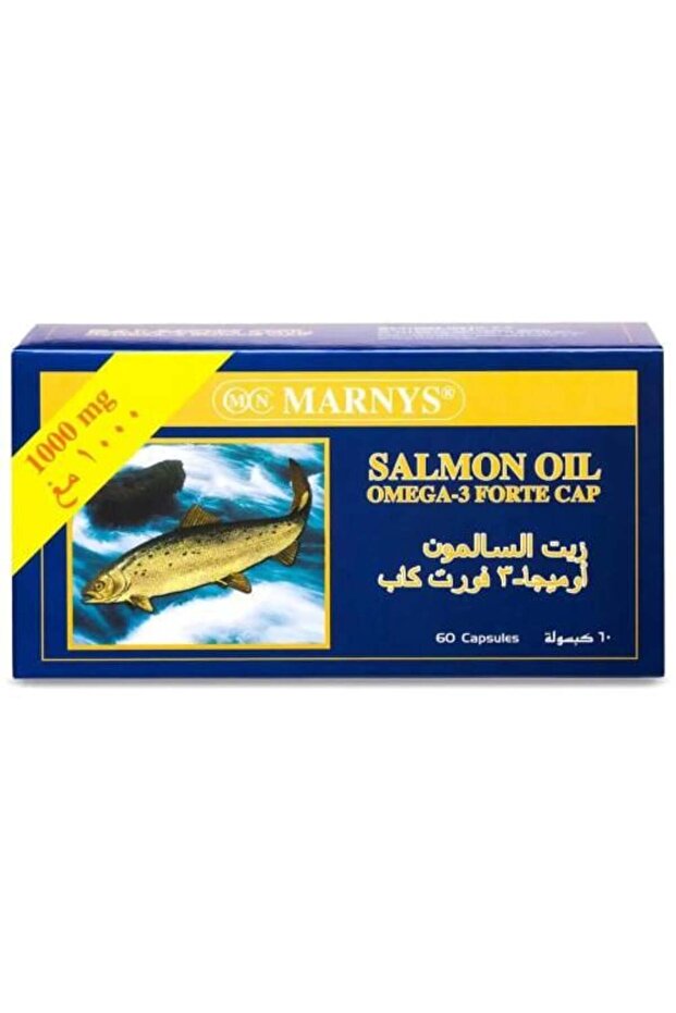 زيت السلمون أوميغا 3 فورتي 60 كبسولة