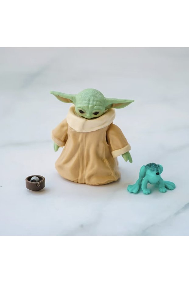 in bags A Wars Yoda Baby Anime Movable Action Figure Kawaii Model Desktop Decoration Trendy Toys Per