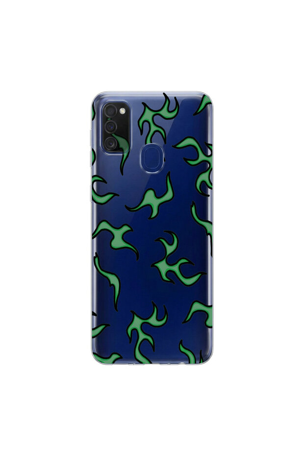 Samsung Galaxy M21 Compatible Wallpaper 5 Design Transparent Case
