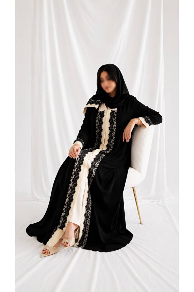 عباية ليالي الدانتيل